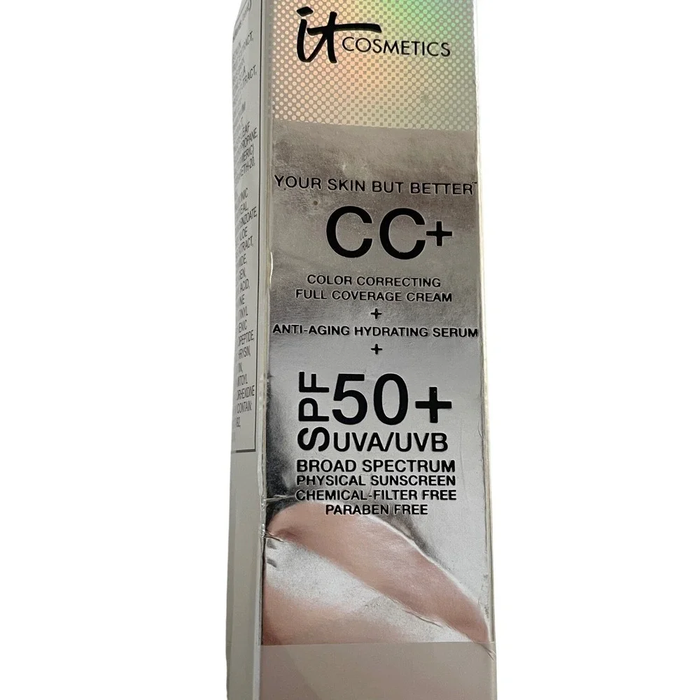 NEW IT Cosmetics Your Skin But Better CC+‎ Full Coverage Cream LIGHT SPF 50